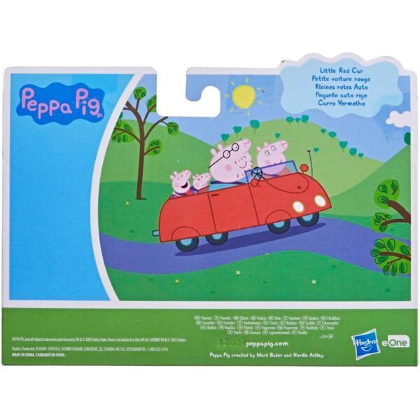 Peppa Pig Little Red Car - Vzdělávací a kreativní hra pro děti ve věku 3+ let