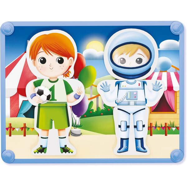 Quercetti Magnetic Dress Up Carnaval – Kreatives Magnetspiel für Kinder