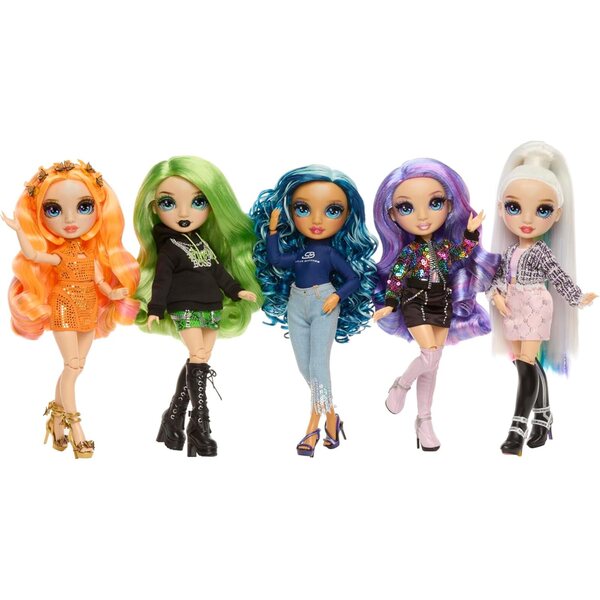 Rainbow High Style Icons Poppy - 28 cm Moudepopp mat laangen Hoer an Extra Outfit