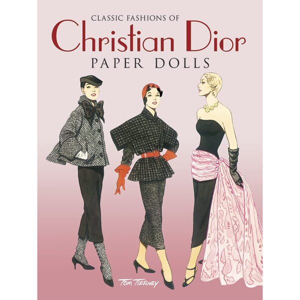 Christian Dior Fashion Review Paper Dolls: Modeshow med 25 ikoniske looks