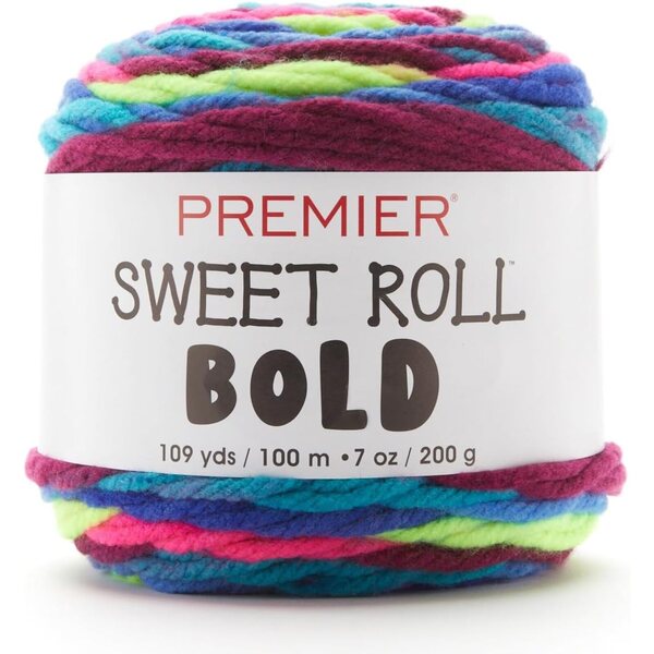 Premier Sweet Roll Bold-Neoon Pop: pehme ja särtsakas akrüüllõng