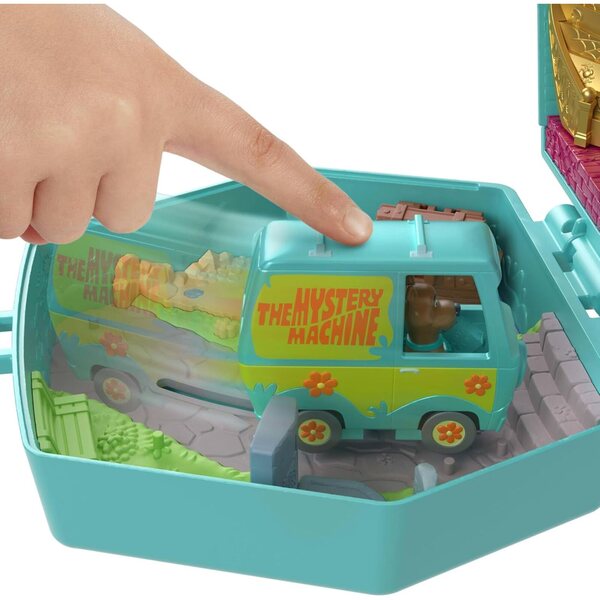Polly Pocket x Scooby Doo: Mystery Machinekoffer met minipoppetje en accessoires