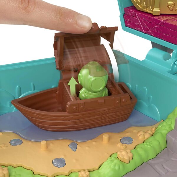 Polly Pocket x Scooby Doo: Mystery Machinekoffer met minipoppetje en accessoires