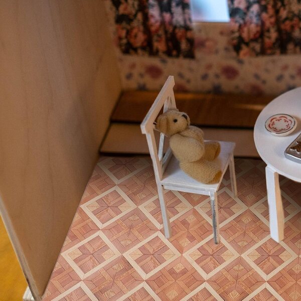 Hemobllo Suelo en Miniatura para Casa de Muñecas Azulejos Simulados, Accesorio de PU Multiusos y Vívido para Decoración de Minicasas y Micro Paisajes