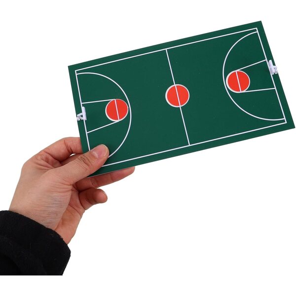 Modelo de quadra de basquete em miniatura Hemobllo para decoração de mesa e DIY