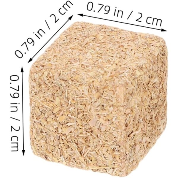 Pacas di fieno miniatura 24 pezzi HOODANCOS per decorazioni campestri e bricolage