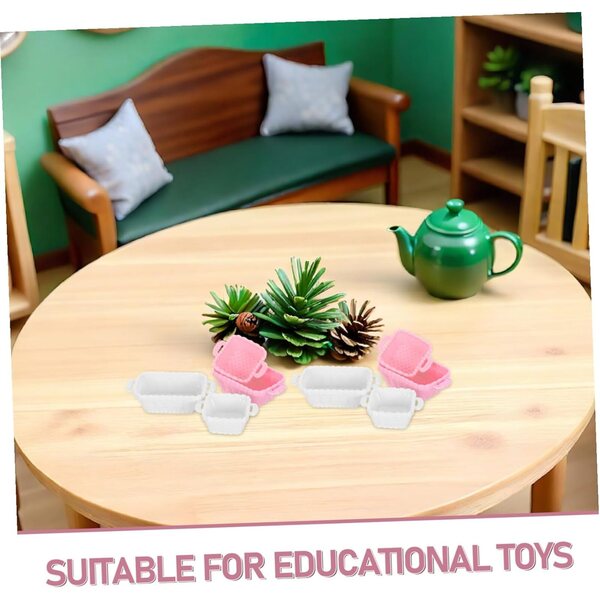 Hemobllo 80 Piezas Cestas Miniatura para Casa de Muñecas de Simulación para Contenedores de Frutas y Pan Miniatura Decoración y Almacenamiento Realista para Juguetes de Pretend Play