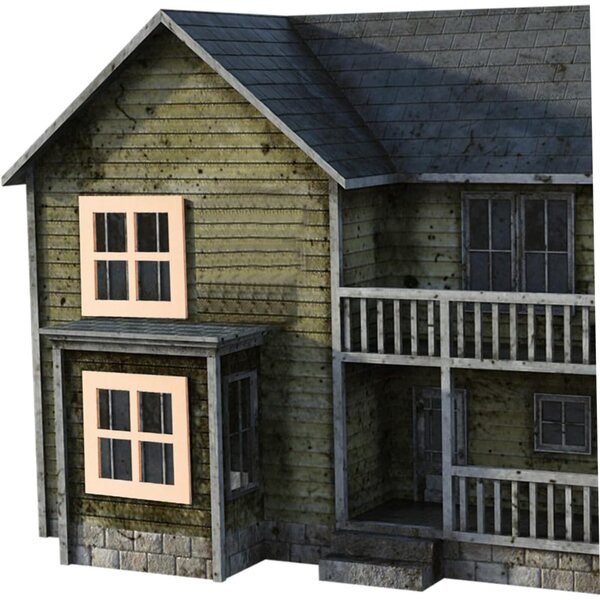 Hemobllo 20 Marcos de Ventana de Madera en Miniatura Cuadrados Diseño Compacto y Uso Versátil para Decoración de Jardín y Casas de Muñecas DIY