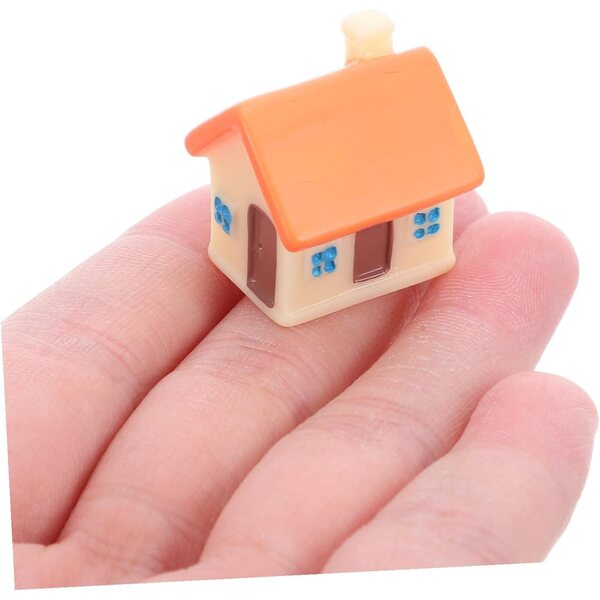 Súprava Hemobllo 6 miniatúrnych figúrok v živici pre rozprávkové záhrady a mikrokrajinky