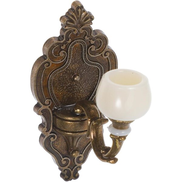 HOODANCOS Dockhus miniatyr vägglampa med realistiska detaljer