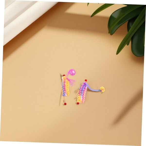 Hemobllo Hilo De Lana Miniatura 1:12 para Casas De Muñecas, Accesorios De Punto Realistas para Manualidades DIY, Juego De 2 Sets Bolas De Hilo Multicolor, Decoración Detallada para Muñecas