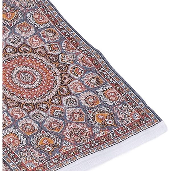 Tappeto Vintage Floreale per Casa delle Bambole 5 Pezzi 16x9,7 cm in Tessuto