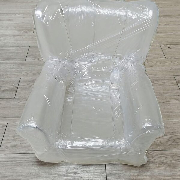 Copridivano trasparente in PVC multifunzionale per bambini e casa, facile da pulire