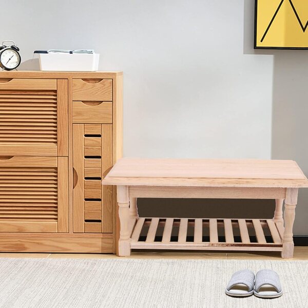 Mini mobili da tavolo in legno elegante, decorazione sala da pranzo e casa delle bambole