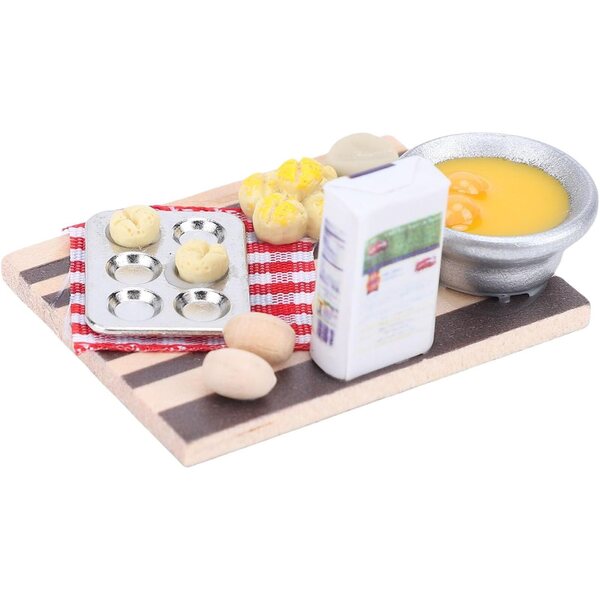 Decorazione Miniatura 1:12 Cucina Panetteria per Casa Bambole Articolate