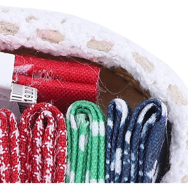 Mini cestino da cucito in miniatura Masyrt per casa delle bambole, realismo e creatività