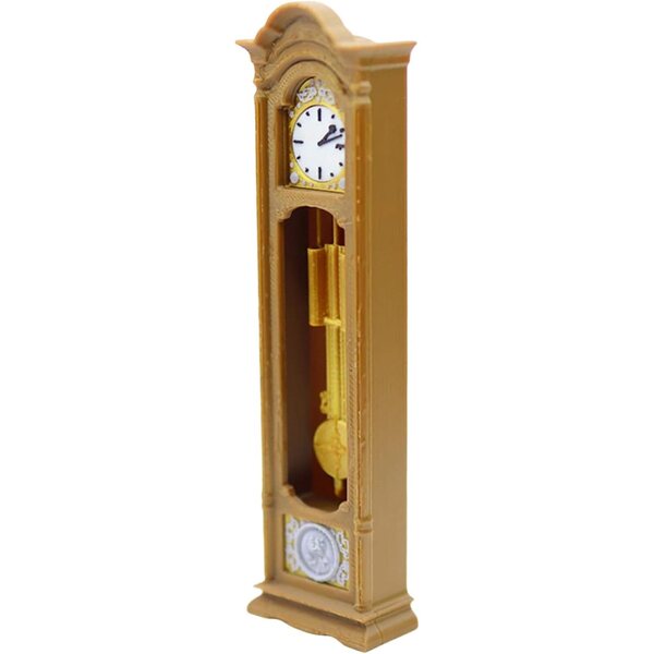 Horloge grand-père miniature 1:12 impression 3D décoration de la maison victorienne