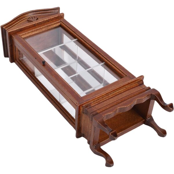 1:12 Schrank aus Birkenholz für Puppenhäuser – realistisches und funktionales Design