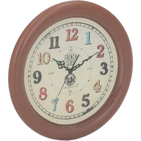 Modello Orologio da Parete in Miniatura Realistico per Casa delle Bambole 1:12