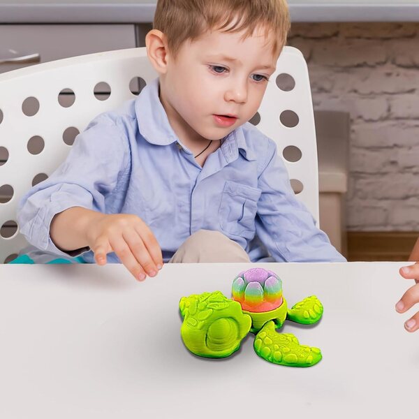 3D-Schildkrötenfigur, die im Dunkeln leuchtet – originelle Dekoration und sicheres Spielzeug für Kinder