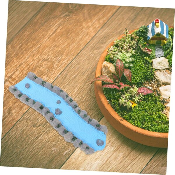 Miniatura Río Hemobllo en Resina para Decoraciones y Ambientes Relajantes