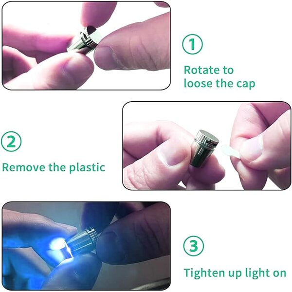 Mini-farbige intermittierende LED-Lichter für Dekorationen und Heimwerker FreeSkill