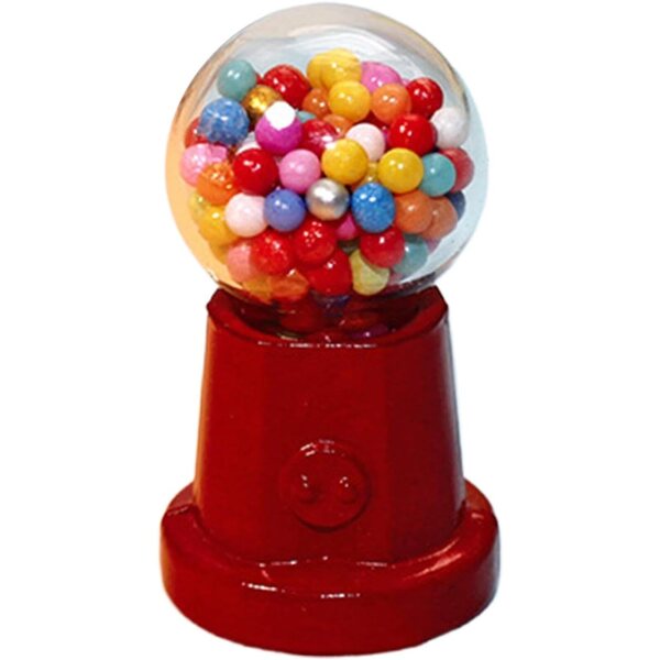 Genérico Small Candy Machine Toy, Creative Candy Machine Decoration,Adorable Design, Cute Dispenser For & Desktop Display, 2.9x1.6x1.2cm/1.14x0.63x0.47in, Alloy