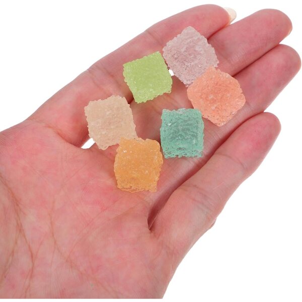 ERINGOGO Luminous Sugar Adornini fir Telefondeckelen an DIY Dekoratiounen