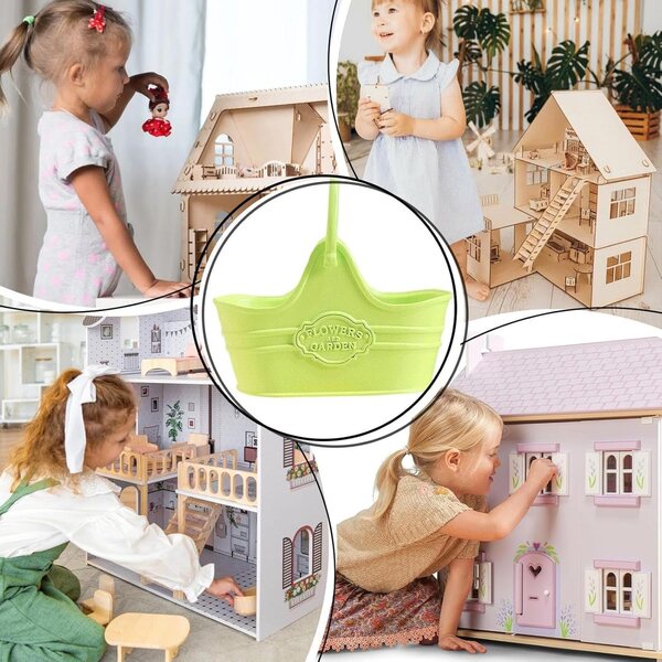 Puppenhaus-Miniatur-Maceta aus langlebiger Legierung – realistische Dekoration