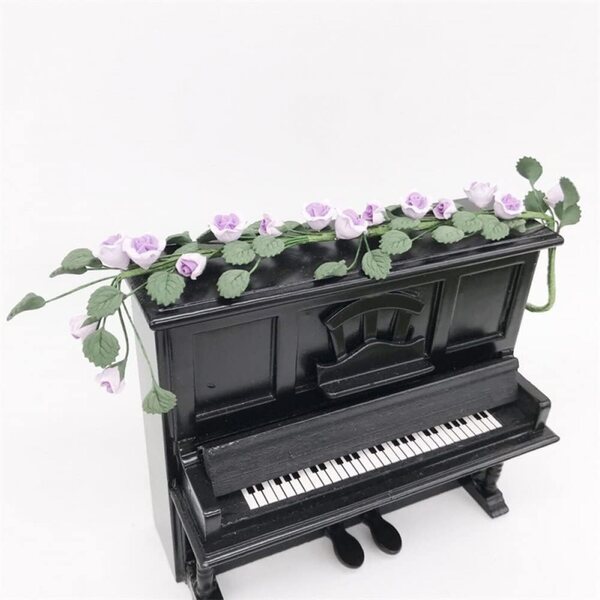 Maison de poupée Miniature fleur décorative Guirnalda 1:12 vepoty