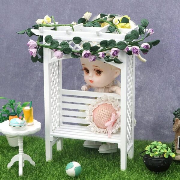 Maison de poupée Miniature fleur décorative Guirnalda 1:12 vepoty