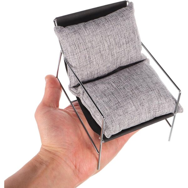 Hemobllo Miniatursofa im Maßstab 1:6, realistische Möbel für Puppenhäuser