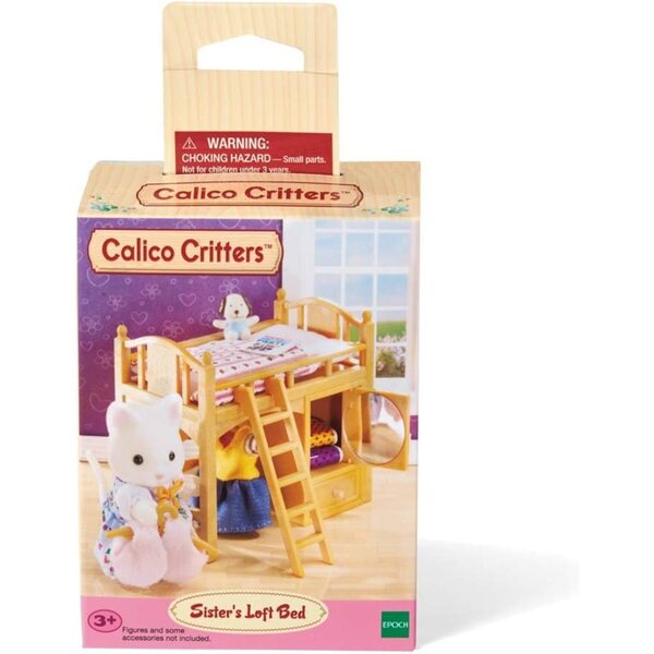 Calico Critters Loft de la Hermana Bett – 1:24 Möbel für Puppenhaus