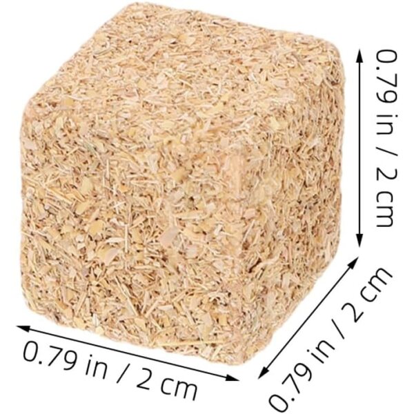 jojofuny 24 dekorative Mini-Heupacas aus Holz für Puppenhäuser und Bastelarbeiten