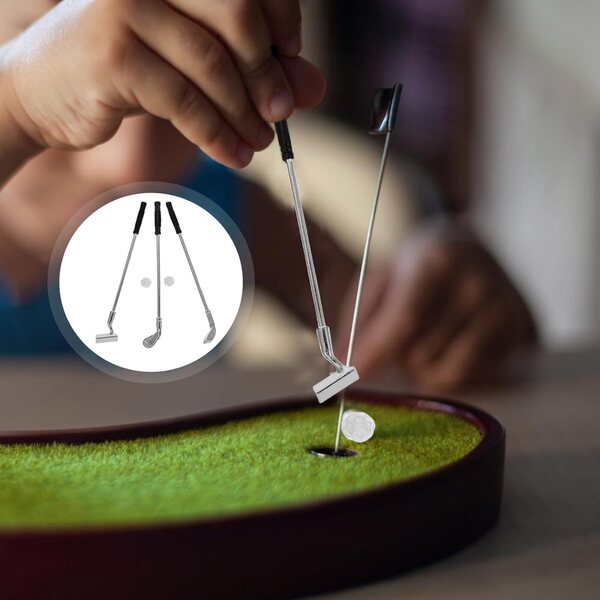 1:12 Legierung Golfschaft Miniatur mit Bällen für Toyvian Puppenhaus