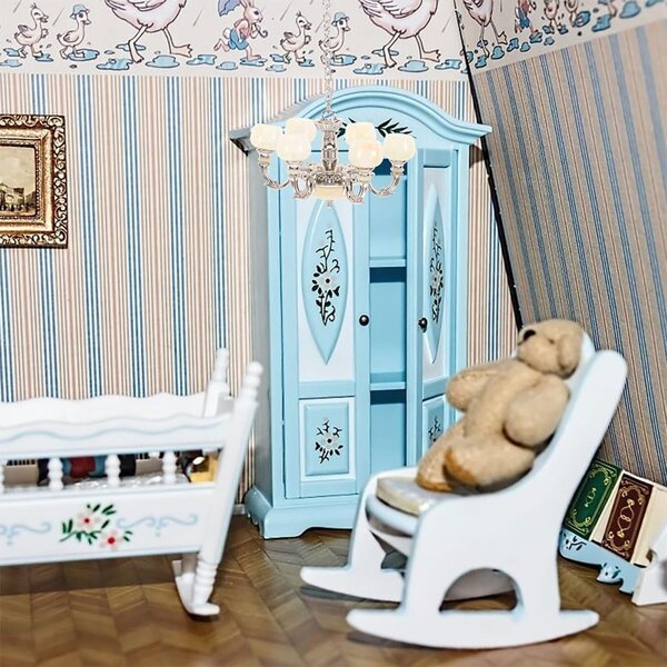 SHINEOFI Paquete de 2 Luces de Casa de Muñecas en Miniatura: Lámparas de Techo Colgantes Vintage - Mini Luces Colgantes para Casa de Muñecas, Decoración de Muebles DIY Y Accesorios de Escena