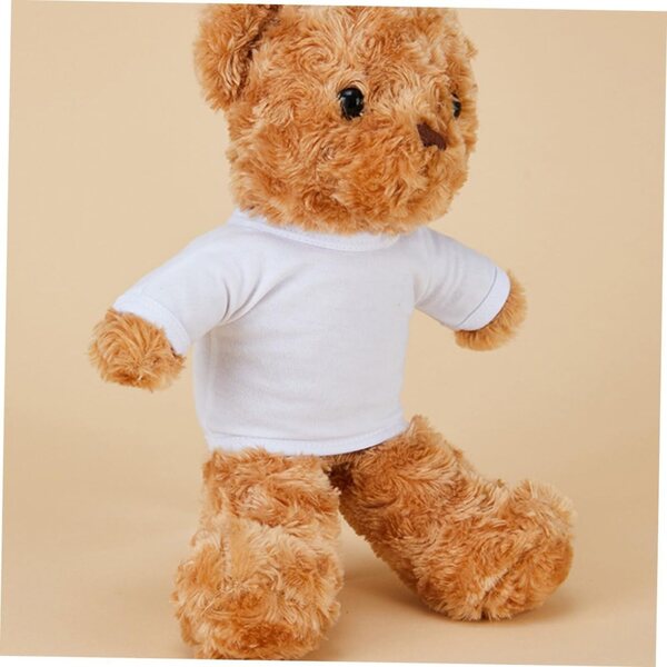 T-shirt Hemobllo Teddy Bear pour poupées de 35 cm, vêtements décoratifs réutilisables