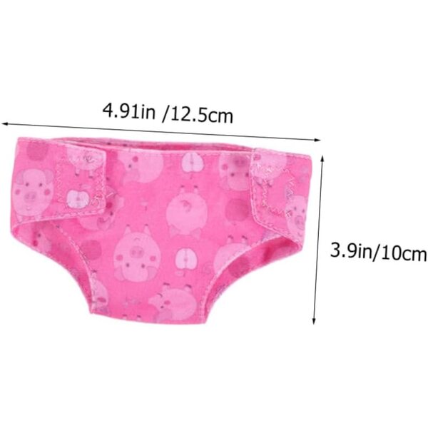 Hemobllo: 4-teiliges Set Stoffunterwäsche für 18-Zoll-Puppen
