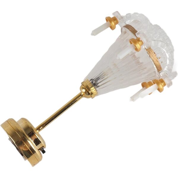 Lampadario Miniatura Scala 1/12 con 5 LED Candela per Casa delle Bambole Ejoyous