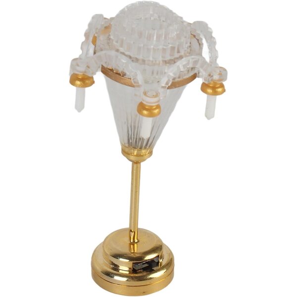 Lampadario Miniatura Scala 1/12 con 5 LED Candela per Casa delle Bambole Ejoyous