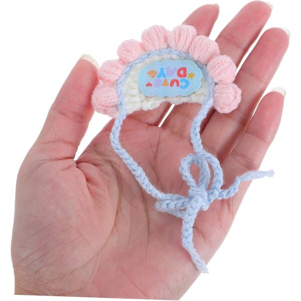 Hemobllo Ropa para Muñecas de Peluche Conjunto Reutilizable de Babero y Diadema Floral para Osos de Peluche y Figuras Coleccionables Ropa y Artesanal para Muñecas Infantiles