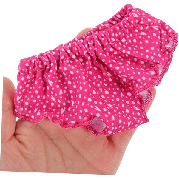 Pantalons réutilisables Hemobllo pour poupées de 18 pouces - Ensemble de 4 pièces colorées