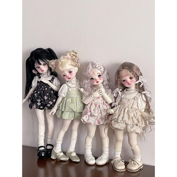 Ropa de muñeca Bjd, Ropa Linda, Vestido Hecho a Mano, Adecuado para muñecas BJD de 11 a 18 Pulgadas (G, 1/6)