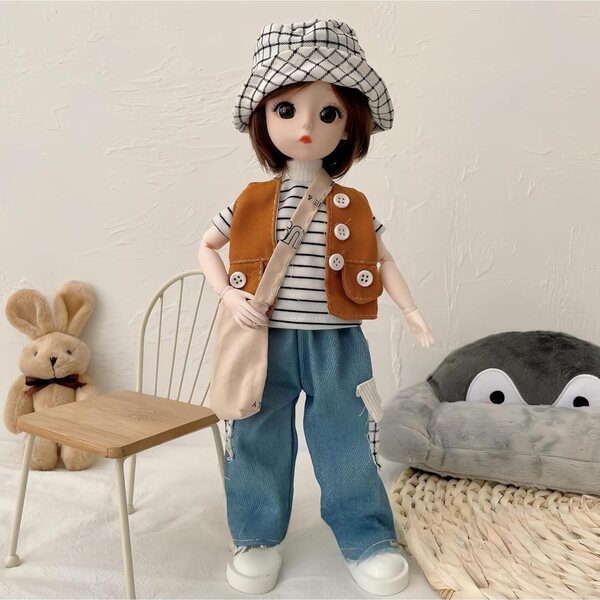 Handgemaakte kleding voor QGYDYH fashion-stijl 1/6 gelede BJD-poppen