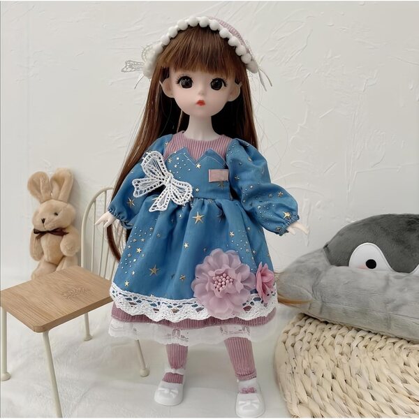 Handgefertigte Kleidung für QGYDYH-Modestil 1/6 Gelenk-BJD-Puppen