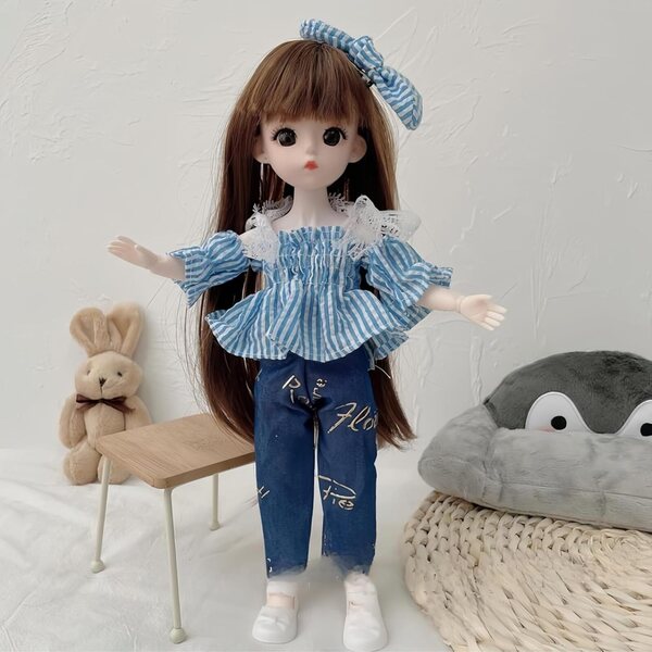 Handgefertigte Kleidung für QGYDYH-Modestil 1/6 Gelenk-BJD-Puppen