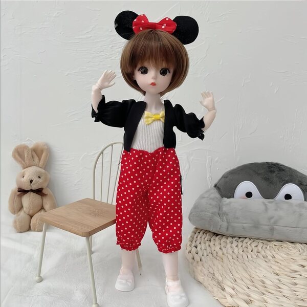 Handgefertigte Kleidung für QGYDYH-Modestil 1/6 Gelenk-BJD-Puppen