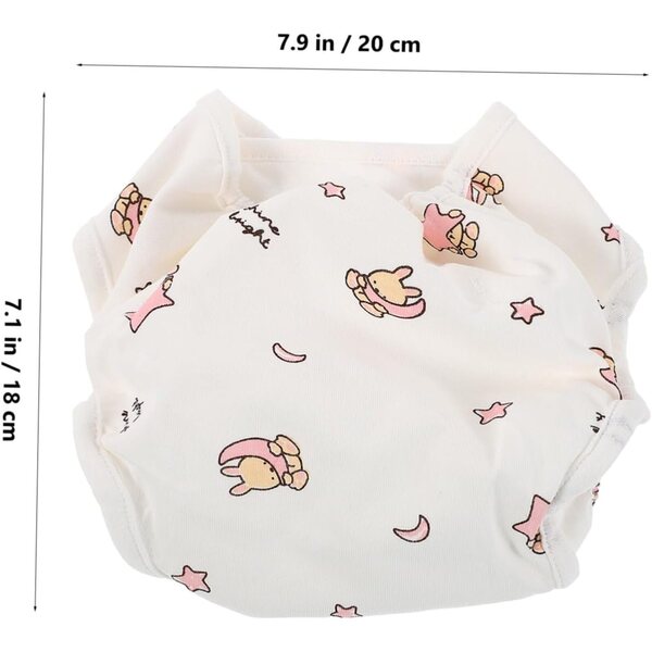 YARNOW 2 pièces couches lavables en coton pour nouveau-nés accessoires pour enfants