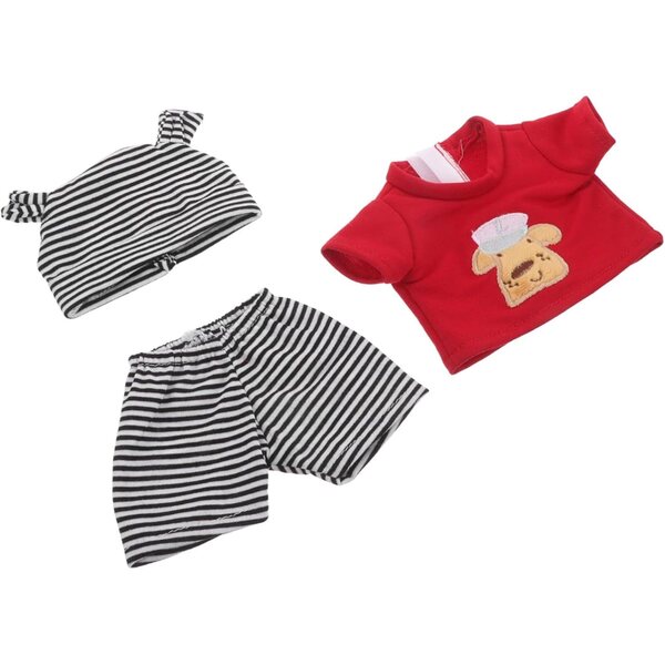 YARNOW Conjunto de Ropa para Muñeca de 10 Pulgadas Sombrero y Pantalón de Algodón, Diseño Moderno y Fácil de Limpiar para Niños en Juegos de rol y Fiestas
