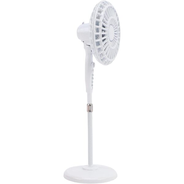 Ventilatore da Pavimento Miniatura 1:12 in Lega Retrò per Casa delle Bambole Hamwesh